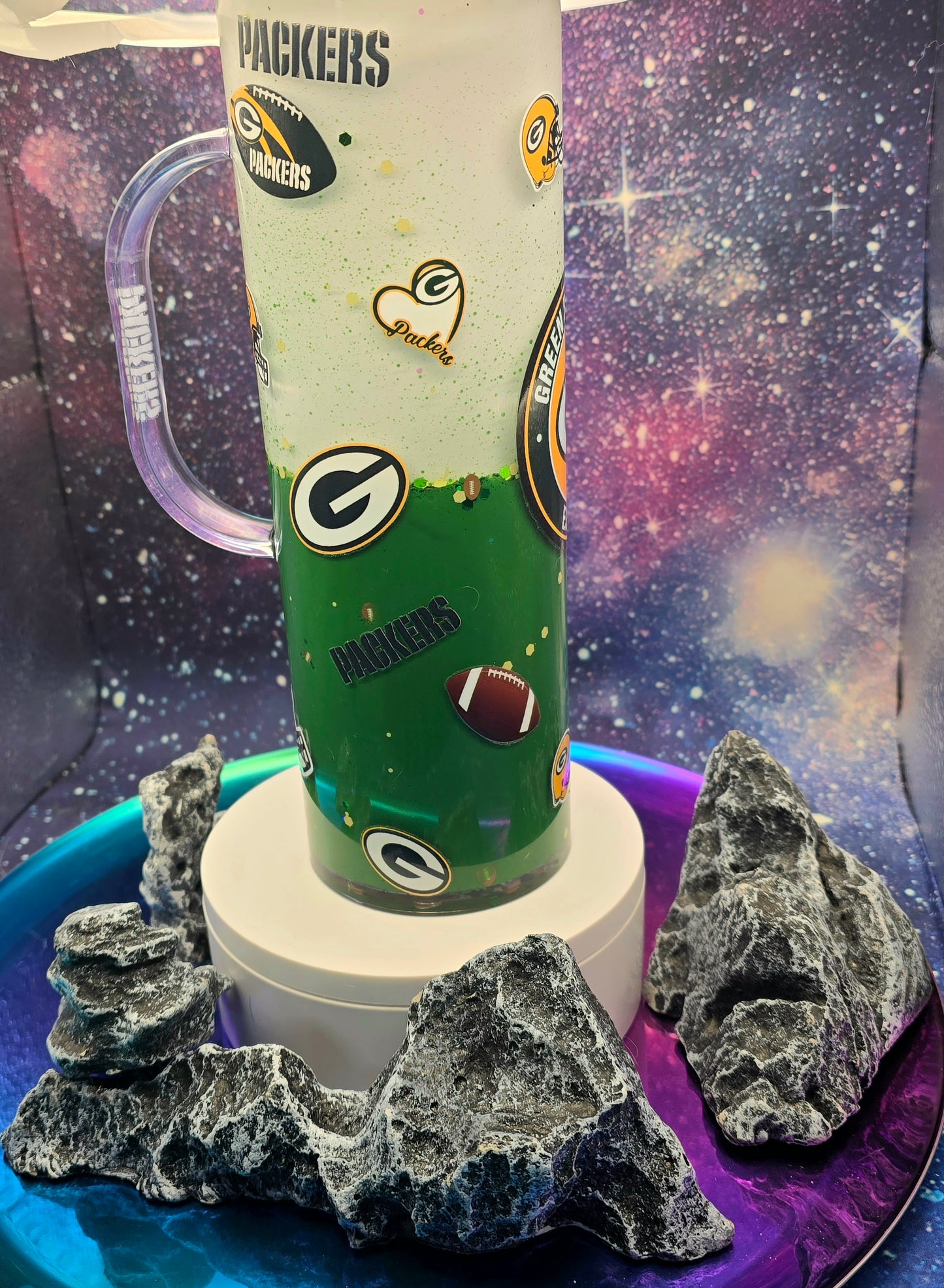 π Green Bay Packers 20oz Slim Insulated Tumbler