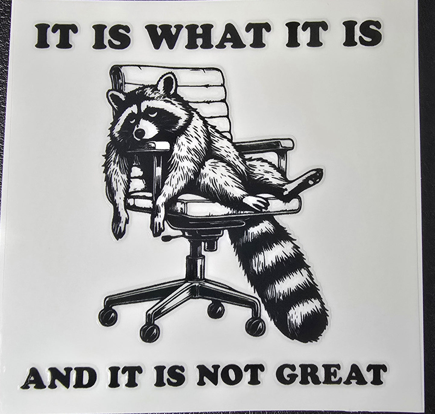 It is what it is