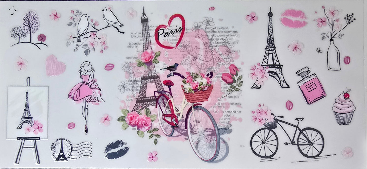 Paris (red bike)