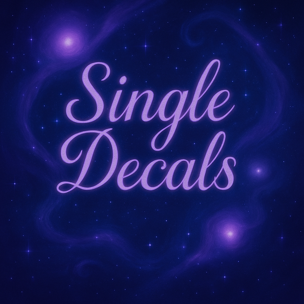 Single Decals