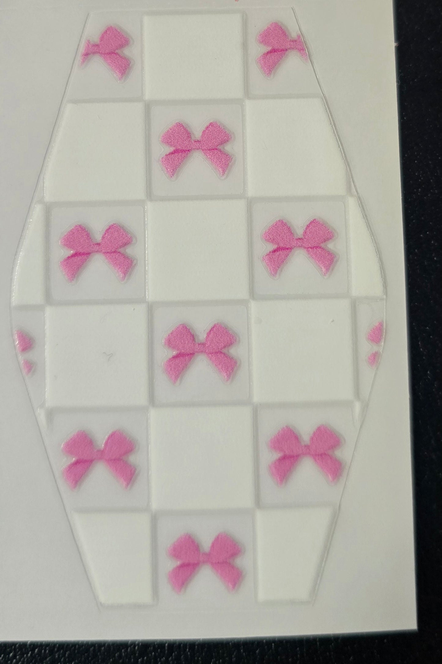 White checkers