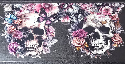 Butterfly & Skulls