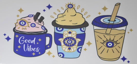 Blue coffee