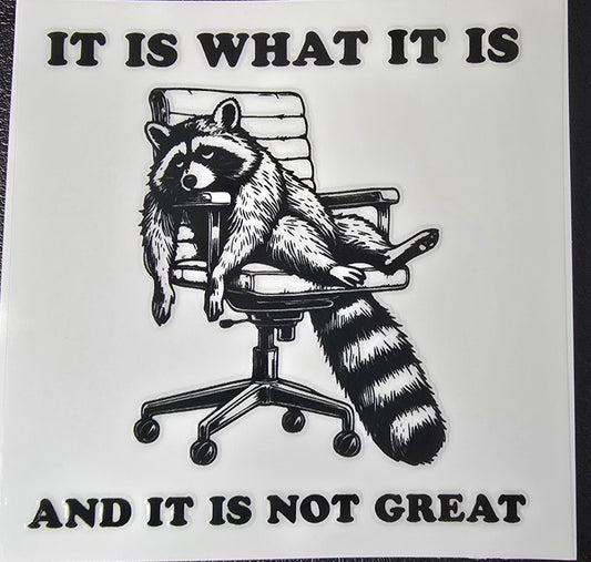 It is what it is