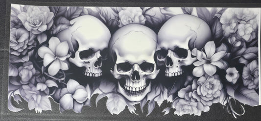 Skull & Flowers