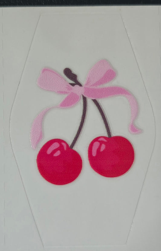 Cherry with bow