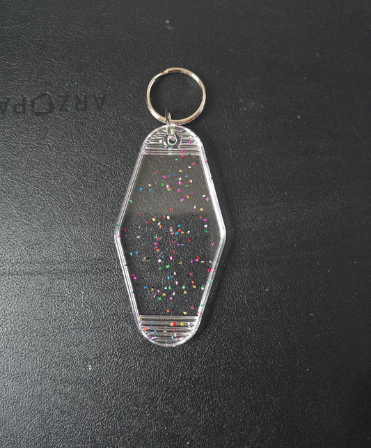 Glitter Keychain