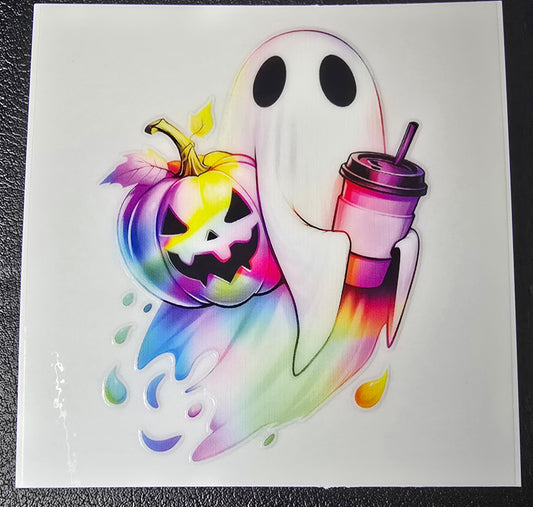 Pumpkin and ghost