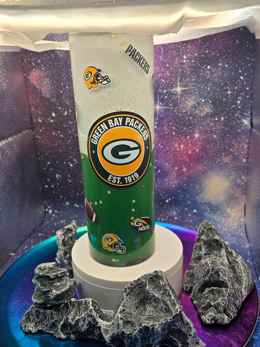 🏈 Green Bay Packers 20oz Slim Insulated Tumbler