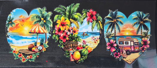 Heart beach