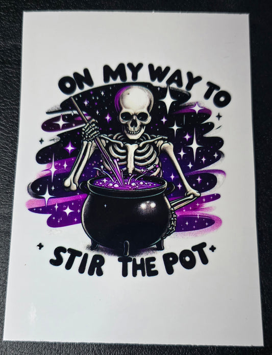 Stir the pot