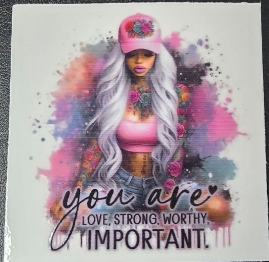 You are important