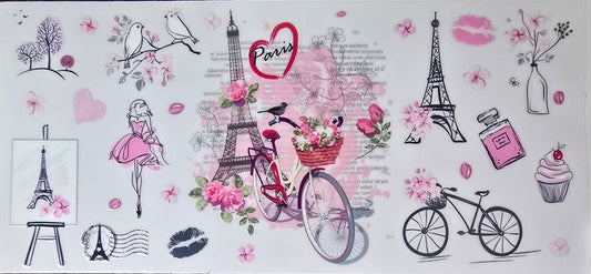 Paris (red bike)